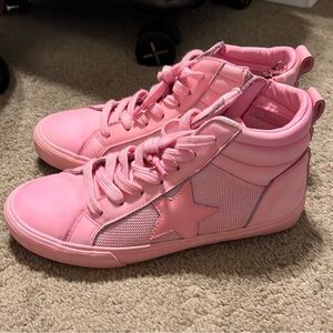 Vintage Havana Pink High-Top Sneakers